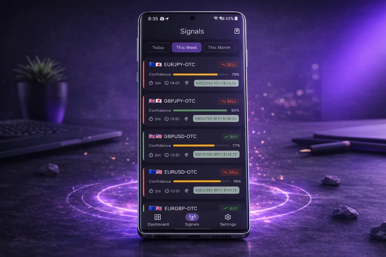 IQ Option Auto-Trading App screenshot 3