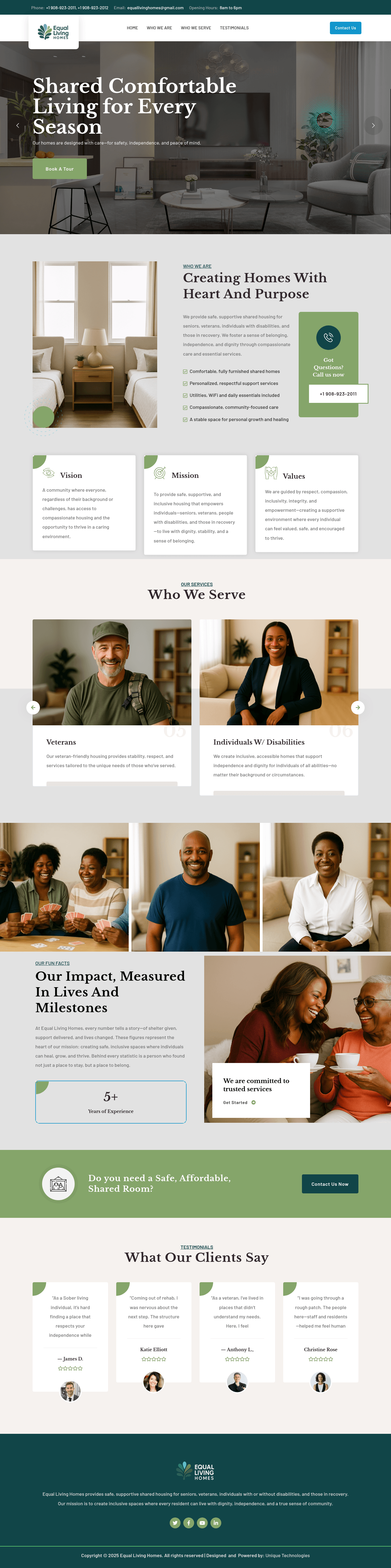 Compassionate Housing Website