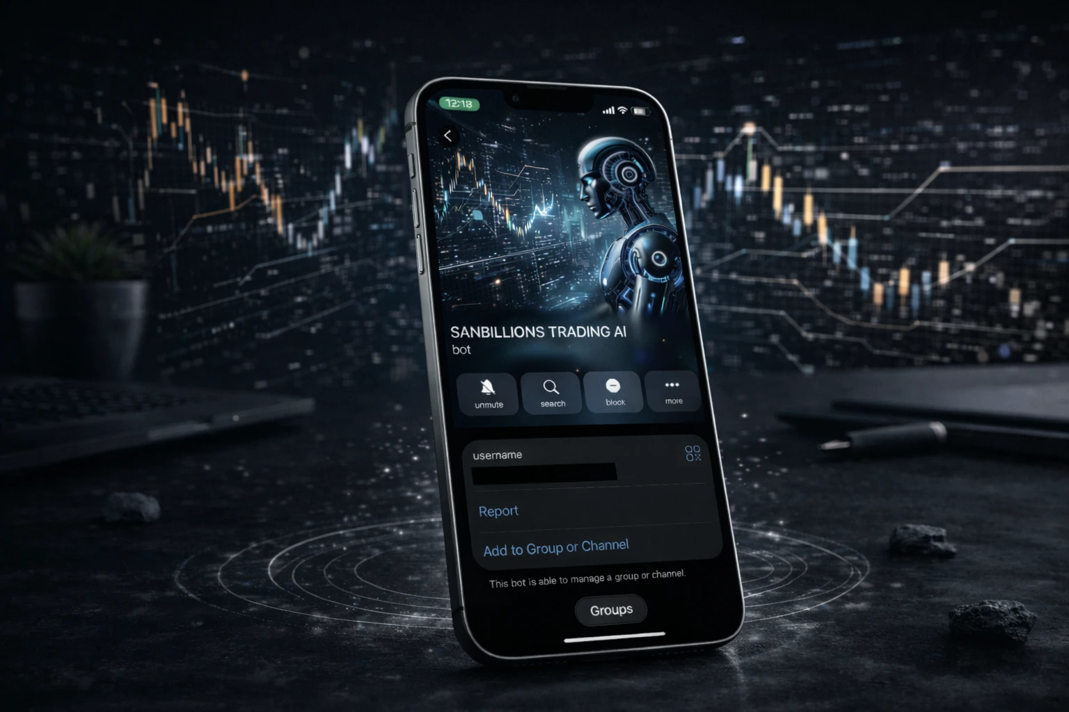 Intelligent IQ Option Trading Signal & Admin Bot